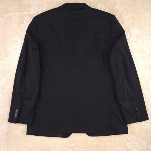 René Lezard Loro Piana Super 130’s blazer like new, size EU 50, black
