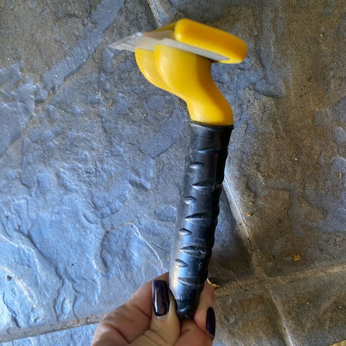 Dog grooming comb used
