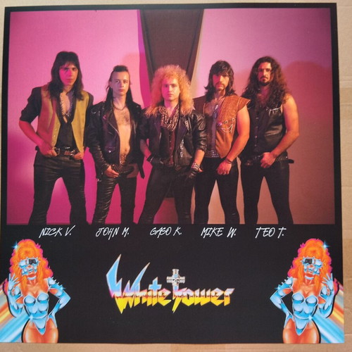 White Tower White Tower LP orange vinyl metal mint