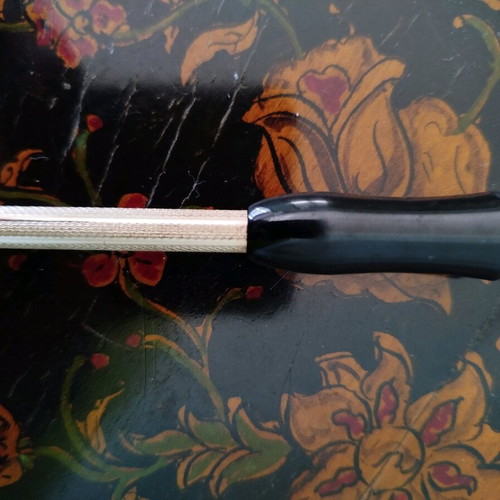 Vintage cigarette holder like new, bakelite and metal pipe