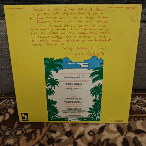 Vinyl record used, good condition