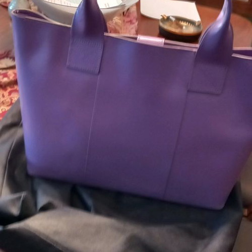 Large branded bag with unique defect