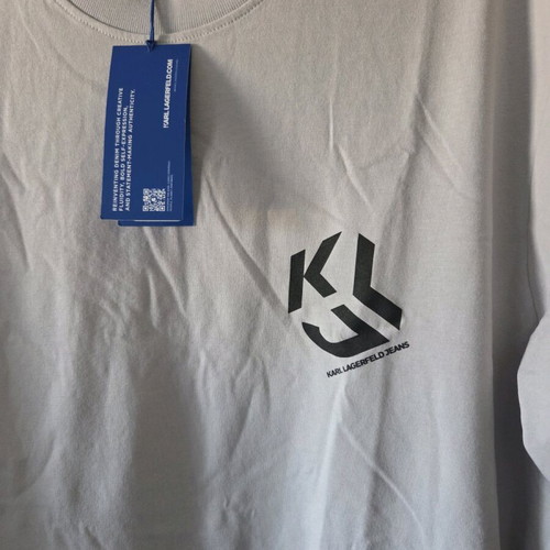 Karl Lagerfeld T-shirt size M, new, grey