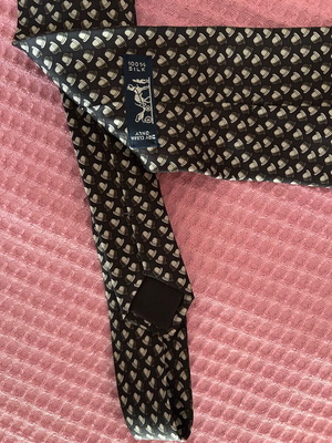 Hermes silk tie like new