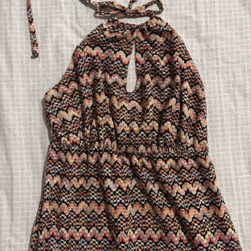 Desiree women's maxi knitted dress like new, brown, size M