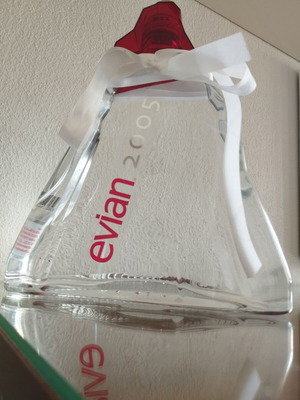 Evian 2005 Origine Limited Edition Bottle new, collectible design