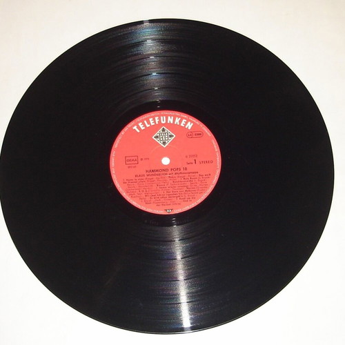 Hammond Pops 10 vinyl used Klaus Wunderlich