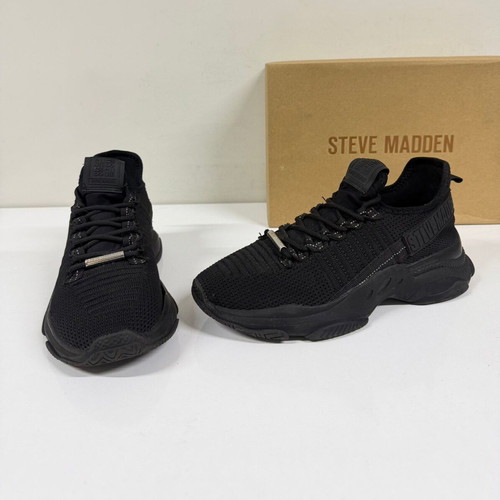 Steve Madden Mac-E sneakers used, black, size 37