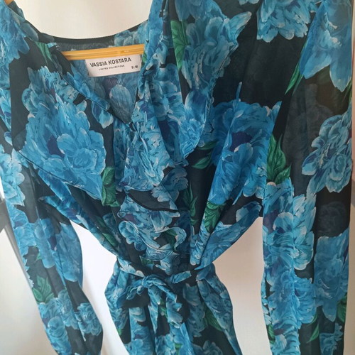 Vassia Kostara dress like new with belt