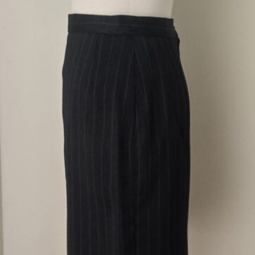 Skirt from Tagier 1990 used, black, lined