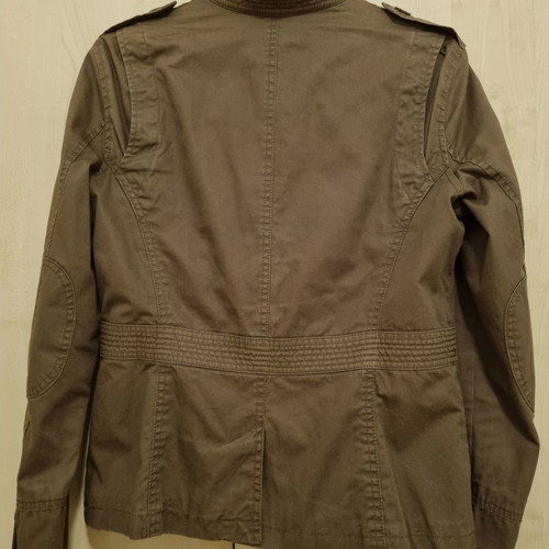 Military jacket Zara used, size L, khaki