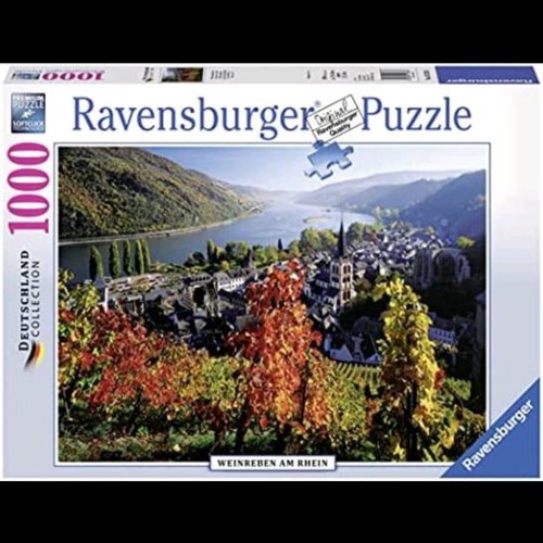 Ravensburger puzzle 1000 pieces used with frame