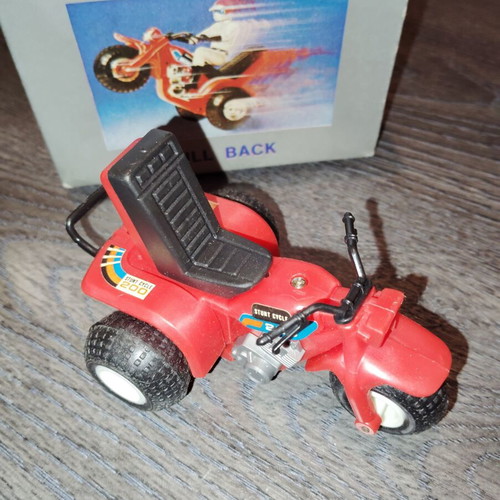 Pull back toy used, rare 90s Greek vintage
