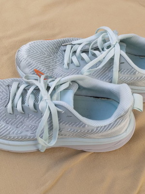 UP Double Energy women's sneakers, light blue and orange, size 40