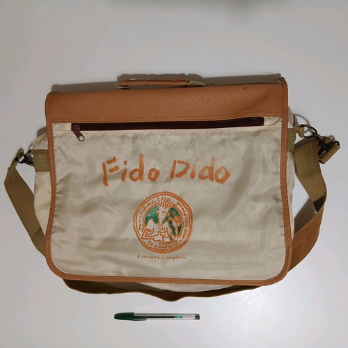 Fido Dido vintage 80s shoulder bag beige brown like new