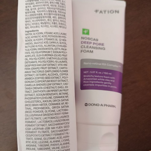Fation Nosca9 Deep Pore Cleansing Foam