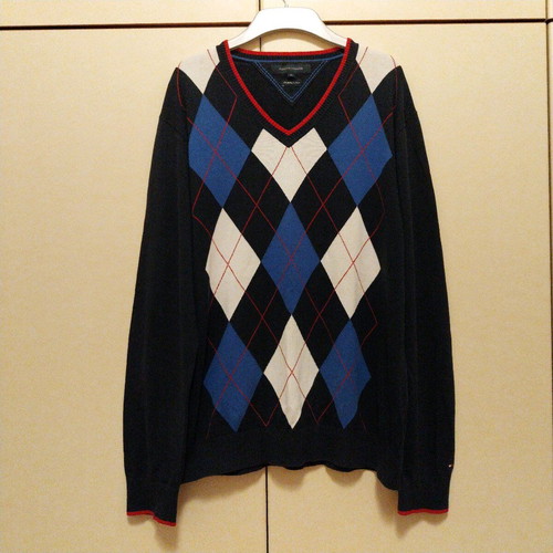Tommy Hilfiger men's sweater XL like new, cotton
