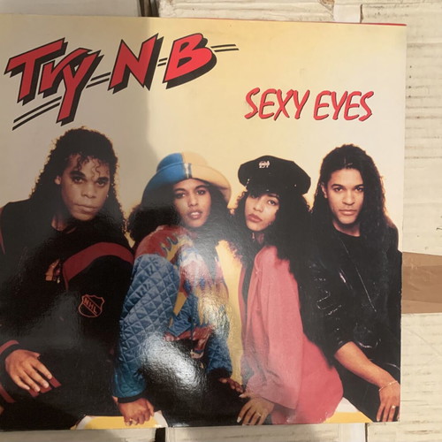 Try 'N' B Sexy Eyes 12" Maxi-Single used, Euro-Dance vinyl 45 RPM