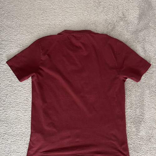 Calvin Klein print T-shirt used, bordeaux, size L