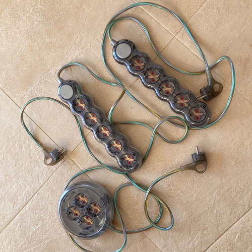 IKEA Hagberg vintage power strip set E0401 E0402