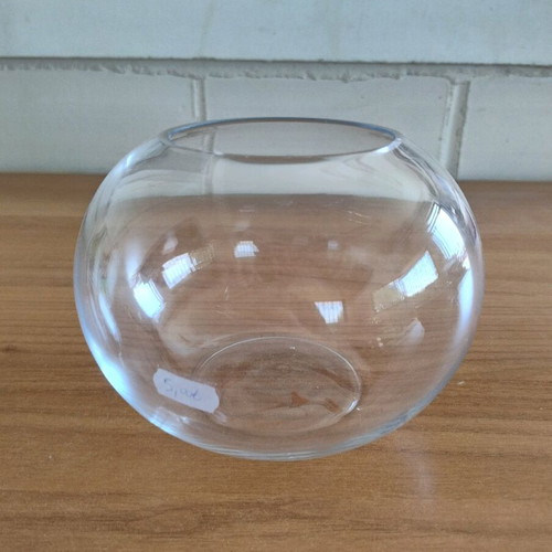 Glass decorative vase tabletop used