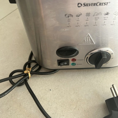 Silvercrest Mini Deep Fryer like new, single serving