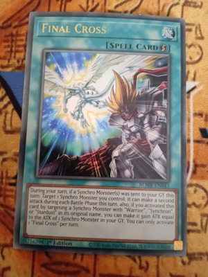 Final Cross Quick-Play Spell κάρτα Yu-Gi-Oh! μεταχειρισμένη Ultra Rare