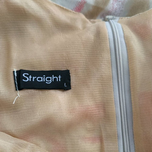 Straight Printed Summer Dress No L