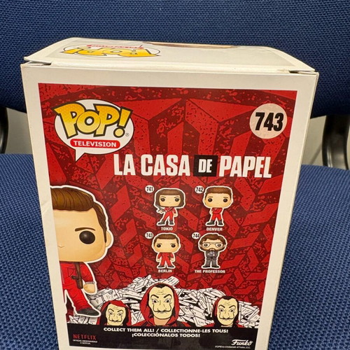 Funko Pop! La Casa de Papel Berlin 743 like new
