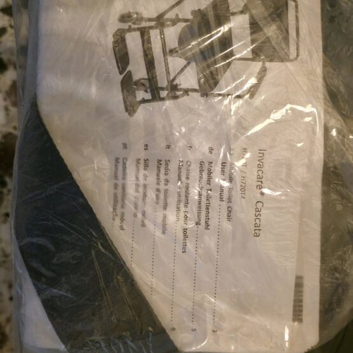 Invacare Cascata H720T new toilet chair