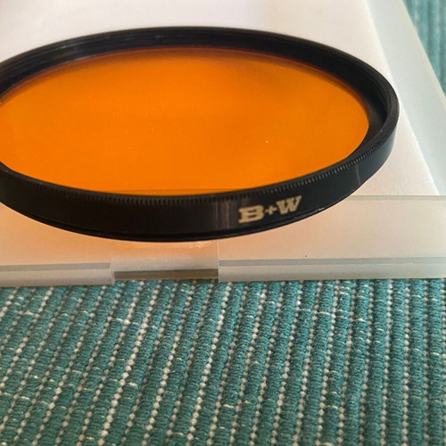 B+W Orange 099 IR 62mm Filter like new, infrared photography