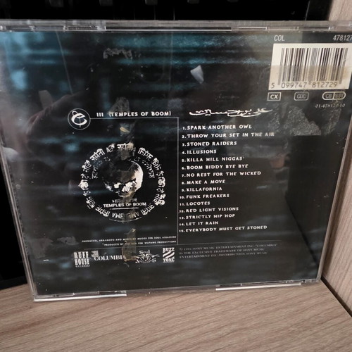 Cypress Hill III: Temples Of Boom CD album, hip-hop