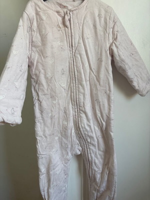 Sleeping bag with zipper used, size 18-24 months