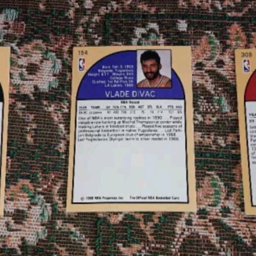 NBA Hoops collector cards like new, set of 188 from 1990