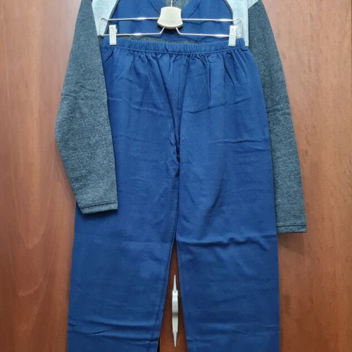 Boys' pajamas new, medium, grey and blue
