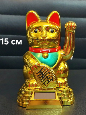 Maneki Neko νέα ιαπωνική γάτα για καλή τύχη με ηλιακή ενέργεια
