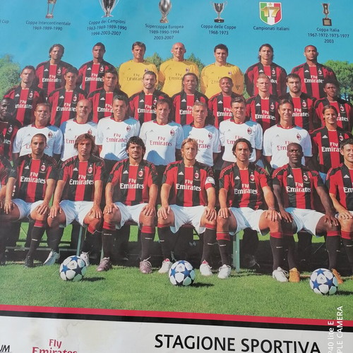 Milan 2010-2011 poster used