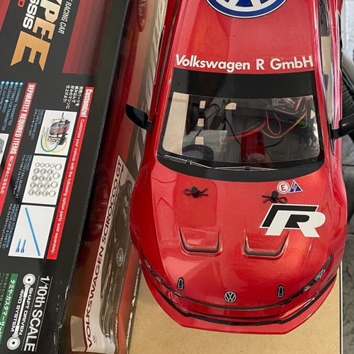 Tamiya TT-01E VW Scirocco GT remote control car new