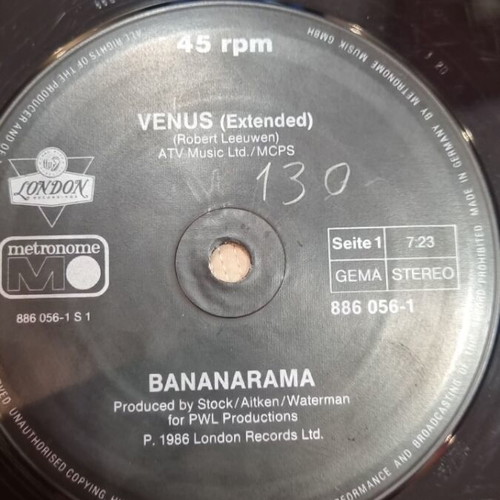 Bananarama Venus vinyl used