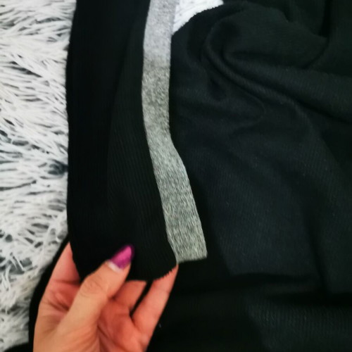 Long black dress with hood by A-Style like new