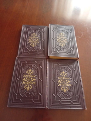 Machzor book set prewar used (1935) with original receipt