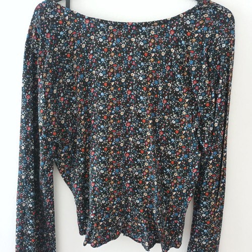 Long-sleeve blouse used, size L