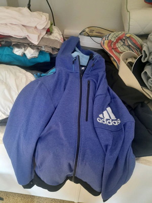 Adidas jacket blue petrol medium like new