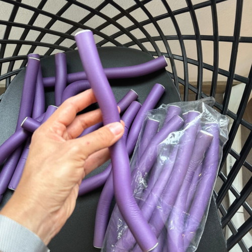 Hair curlers like new, foam bases soft, long-lasting curls