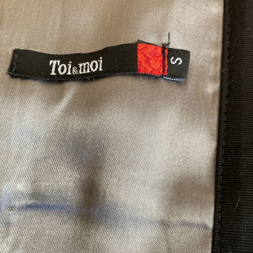 Toi and moi black dress lightly worn, size S