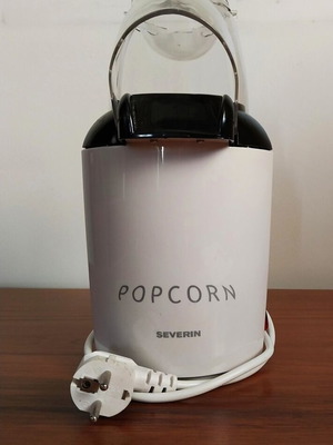 Severin Popcorn Maker 1200W like new, oil-free
