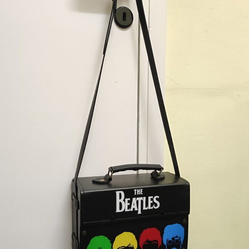 Beatles Lunch Box Shoulder Bag new, faux leather