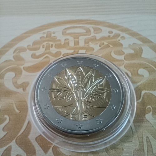 France 2 euro 2022 coin uncirculated in capsule