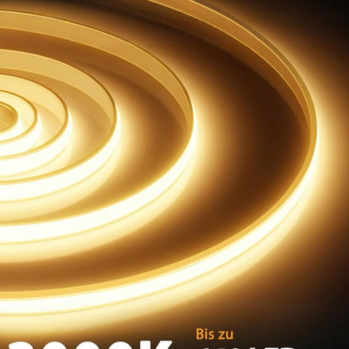 Lamomo COB LED strip 2m warm white with remote