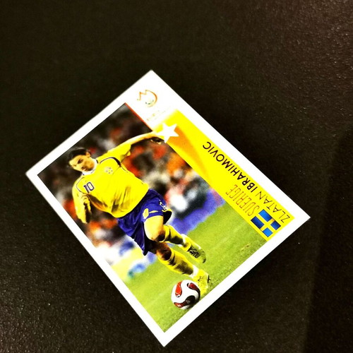 Zlatan Ibrahimovic Panini UEFA Euro 2008 Trading Card new